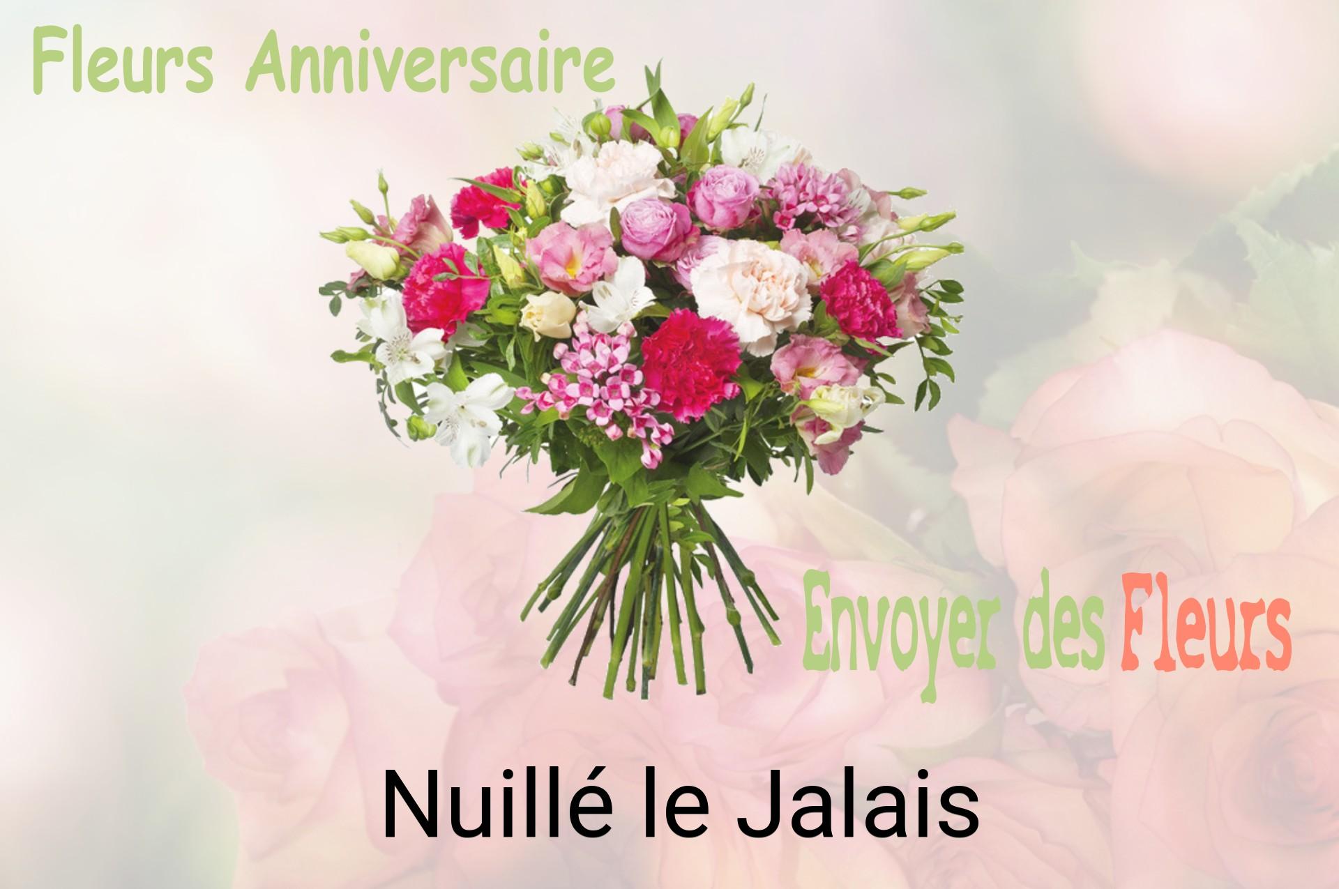 Bouquet de fleurs d’anniversaire livré à Nuillé-le-Jalais