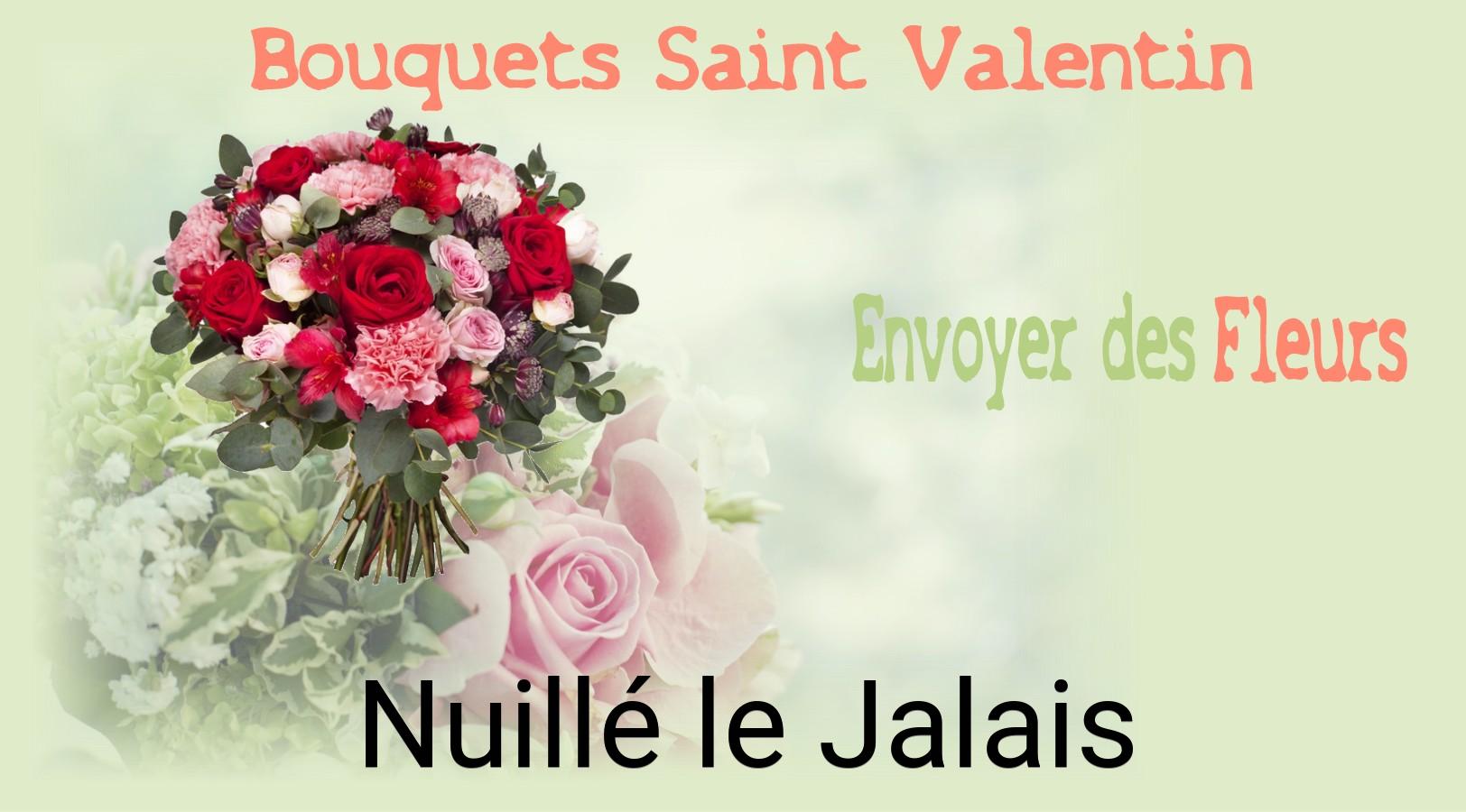 Roses de Saint-Valentin livrées à Nuillé-le-Jalais